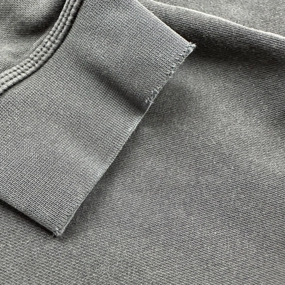 Nike Mens XL Embroidered Swoosh Hoodie Faded Black Pullover Fleece Sweatshirt